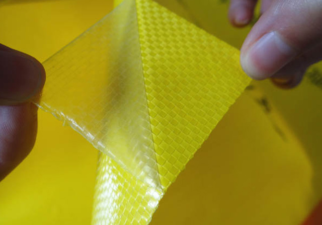 內粘膜編織袋-25kg黃紅5